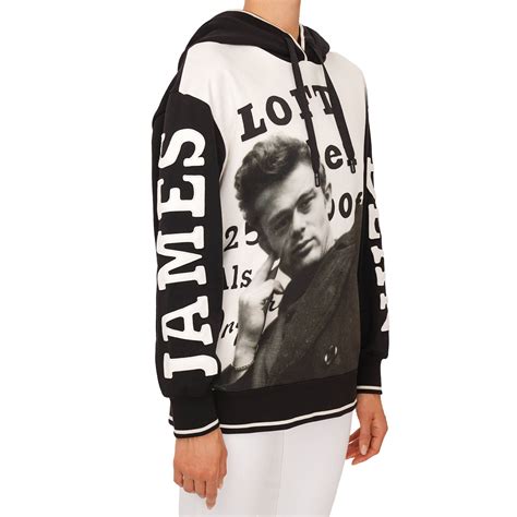 dolce gabbana james dean sweatshirt|Dolce & Gabbana James Dean print hoodie .